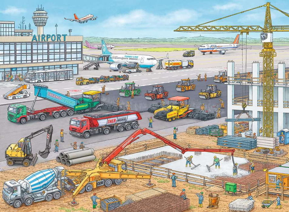 Puzzle: Construction at The Airport - for just $13.99! 