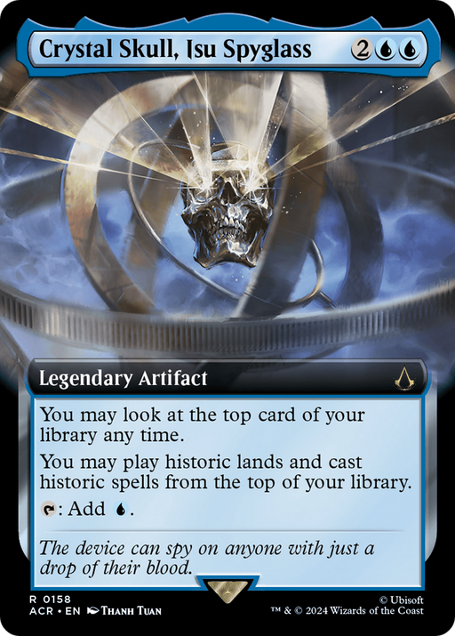 Crystal Skull, Isu Spyglass (ACR-158) - Assassin's Creed: (Extended Art) - for just $0.78! 
