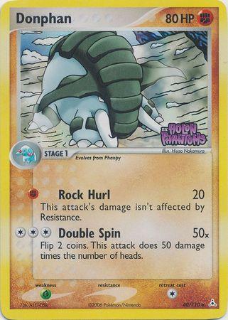 Donphan (40/110) (Stamped) [EX: Holon Phantoms] - for just $6.75! 