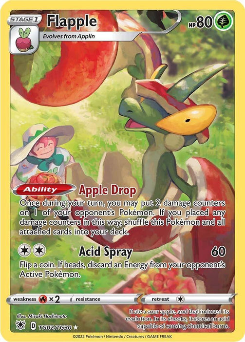 Flapple (TG02/TG30) [Sword & Shield: Astral Radiance] - for just $1.35! 