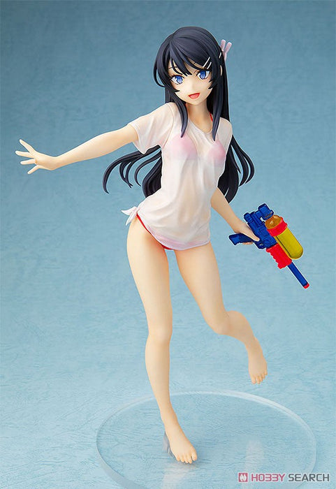 Chara-ani Rascal Does Not Dream of Bunny Girl Senpai: Mai Sakurajima (Water Gun Date Ver.) 1:7 Scale PVC Figure - Just $189.95! Shop now at Retro Gaming of Denver