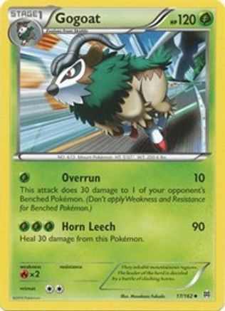 Gogoat 017/162 - XY  BREAKthrough - for just $0.05! 