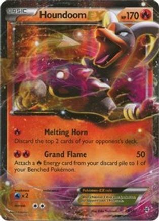 Houndoom EX 021/162 - XY  BREAKthrough Holofoil - for just $1.69! 