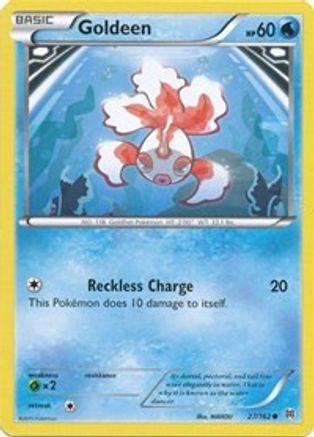 Goldeen 027/162 - XY  BREAKthrough Reverse Holofoil - for just $0.22! 