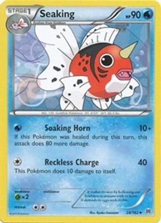Seaking 028/162 - XY  BREAKthrough Reverse Holofoil - for just $0.29! 