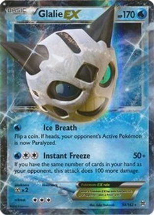 Glalie EX 034/162 - XY  BREAKthrough Holofoil - for just $0.77! 