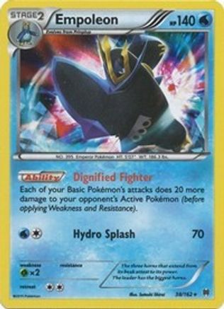 Empoleon 038/162 - XY  BREAKthrough Holofoil - for just $0.28! 