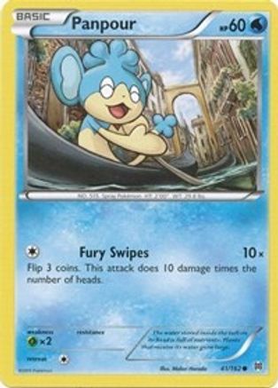 Panpour 041/162 - XY  BREAKthrough Reverse Holofoil - for just $0.15! 