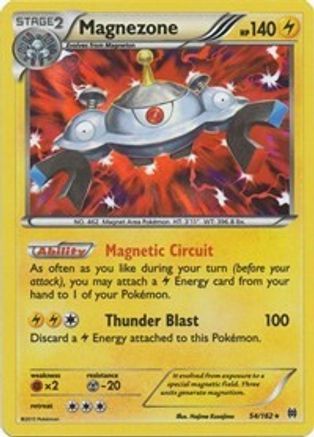 Magnezone 054/162 - XY  BREAKthrough Holofoil - for just $0.30! 