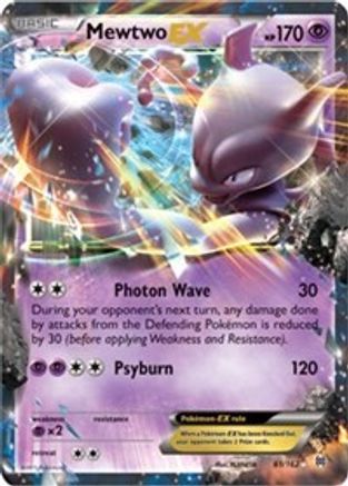 Mewtwo EX 061/162 - XY  BREAKthrough Holofoil - for just $1.93! 