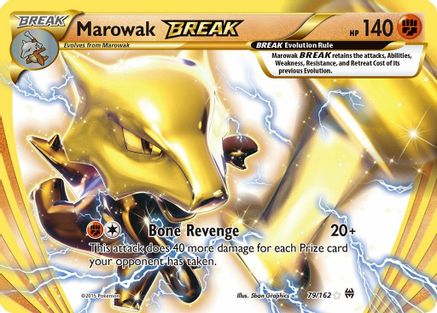 Marowak BREAK 079/162 - XY  BREAKthrough Holofoil - for just $1.11! 
