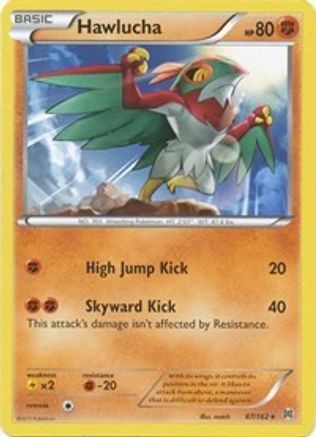 Hawlucha 087/162 - XY  BREAKthrough - for just $0.08! 