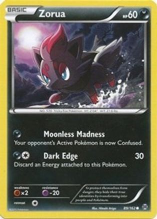 Zorua 089/162 - XY  BREAKthrough - for just $0.10! 