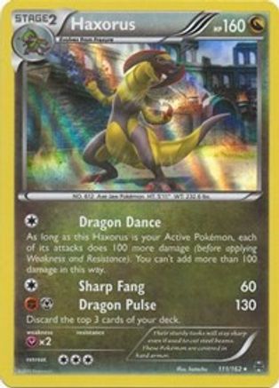 Haxorus 111/162 - XY  BREAKthrough Holofoil - for just $0.70! 