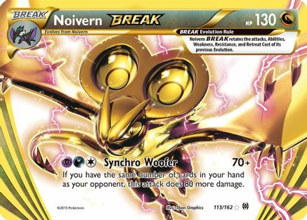 Noivern BREAK 113/162 - XY  BREAKthrough Holofoil - for just $0.86! 
