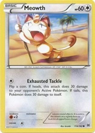 Meowth 114/162 - XY  BREAKthrough - for just $0.14! 