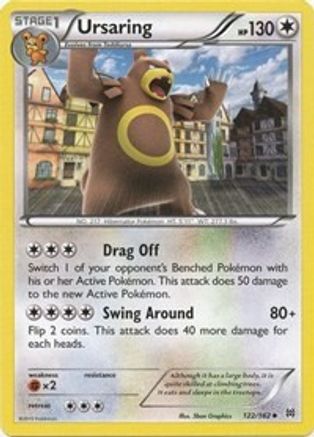 Ursaring 122/162 - XY  BREAKthrough Reverse Holofoil - for just $0.17! 