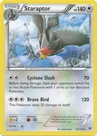 Staraptor 127/162 - XY  BREAKthrough Reverse Holofoil - for just $0.25! 