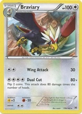 Braviary 130/162 - XY  BREAKthrough - for just $0.12! 