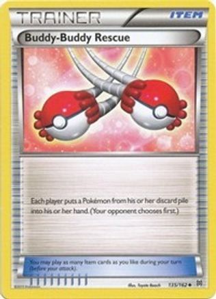 Buddy-Buddy Rescue 135/162 - XY  BREAKthrough - for just $0.09! 