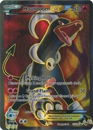 Houndoom EX (Full Art) 153/162 - XY  BREAKthrough Holofoil - for just $8.97! 