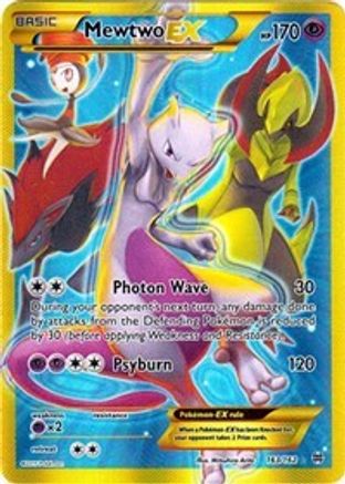 Mewtwo EX (Secret Full Art) 163/162 - XY  BREAKthrough Holofoil - for just $42.36! 