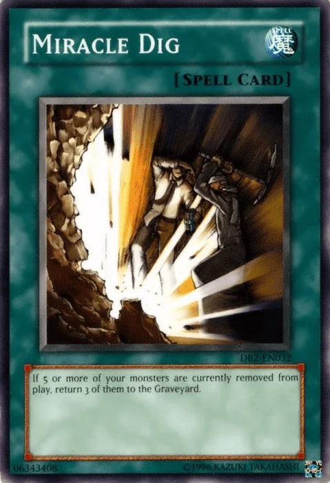 Miracle Dig [DB2-EN032] Common - for just $0.20! 