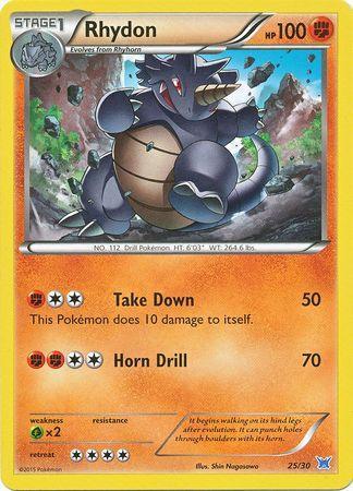 Rhydon (25/30) [XY: Trainer Kit 2 - Latios] - for just $0.15! 