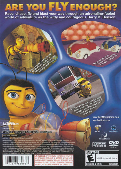Bee Movie Game – PlayStation 2 (PS2) - for just $6.99! 