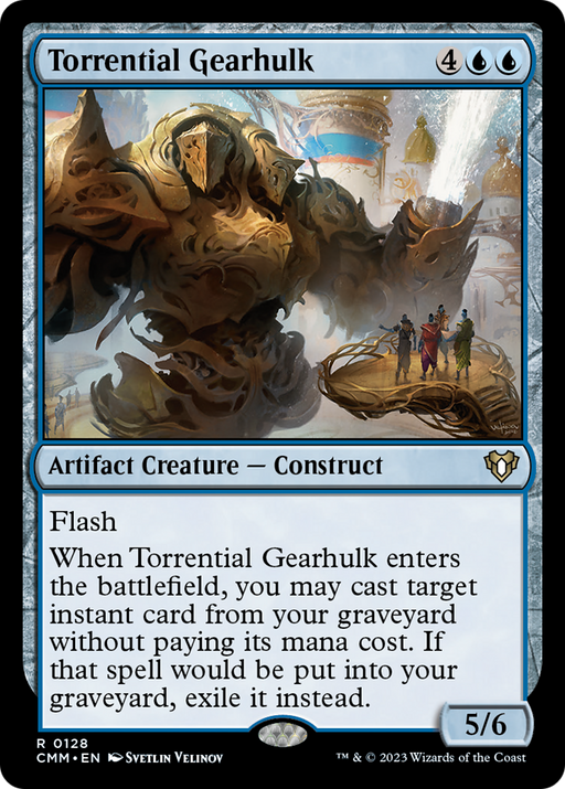 Torrential Gearhulk [Commander Masters] - Just $0.65! Shop now at Retro Gaming of Denver