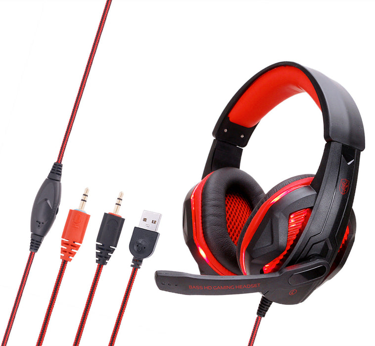 Glowing gaming headset gaming headset - for just $86.18! 