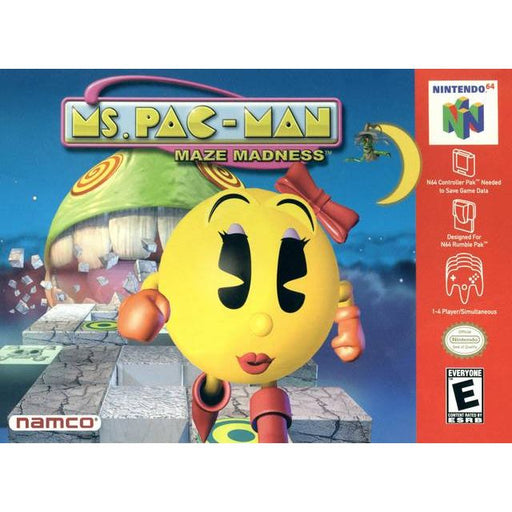 Ms. Pac-Man Maze Madness (Nintendo 64) - Just $0! Shop now at Retro Gaming of Denver