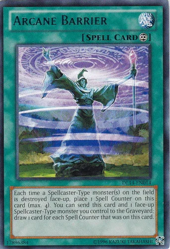 Arcane Barrier (Blue) [DL14-EN014] Rare - for just $0.30! 