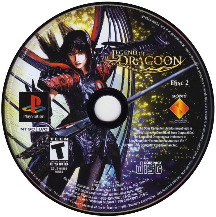Legend of Dragoon – PlayStation 1 (PS1) - for just $0! 