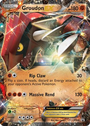 Groudon EX XY42/211 - XY Promos Holofoil - for just $2.62! 