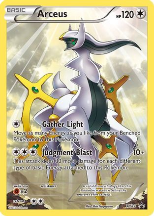 Arceus XY83/211 - XY Promos Holofoil - for just $9.96! 