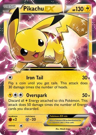 Pikachu EX XY84/211 - XY Promos Holofoil - for just $13.52! 