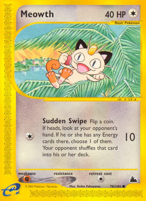 Meowth (78/144) [Skyridge] - for just $28! 