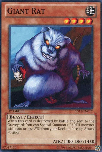 Giant Rat [YS12-EN017] Common - for just $0.10! 