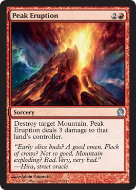 Peak Eruption (Theros) Near Mint - for just $0.15! 