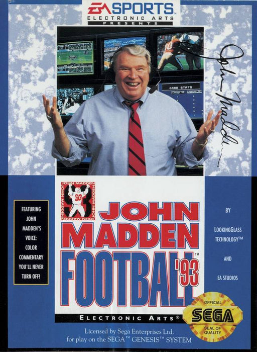 John Madden Football '93 (Sega Genesis) - for just $0! 