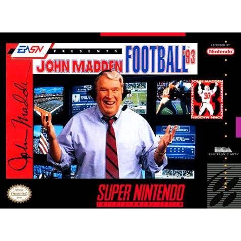 Madden 93 (Super Nintendo) - Premium Video Games - Just $0! Shop now at Retro Gaming of Denver