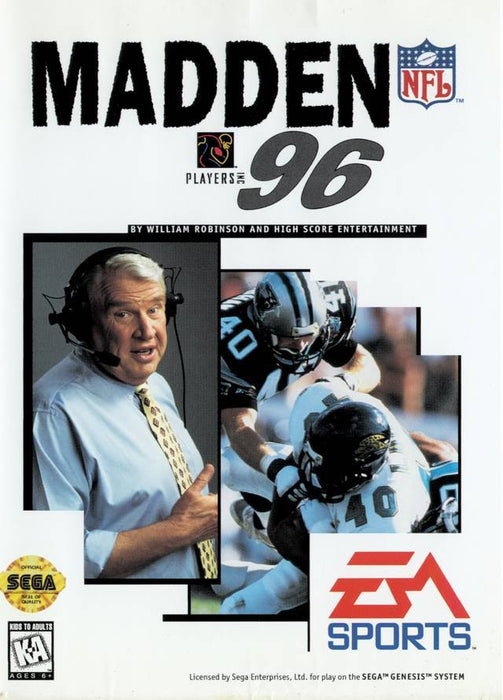 Madden NFL 96 (Sega Genesis) - for just $0! 