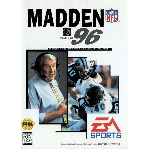 Madden NFL 96 (Sega Genesis) - Just $0! Shop now at Retro Gaming of Denver