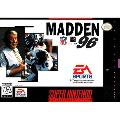 Madden NFL 96 (Super Nintendo) - Premium Video Games - Just $0! Shop now at Retro Gaming of Denver