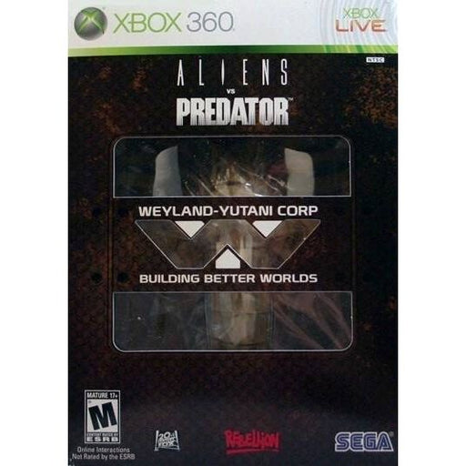 Aliens vs. Predator Hunter Edition (Xbox 360) - Just $0! Shop now at Retro Gaming of Denver