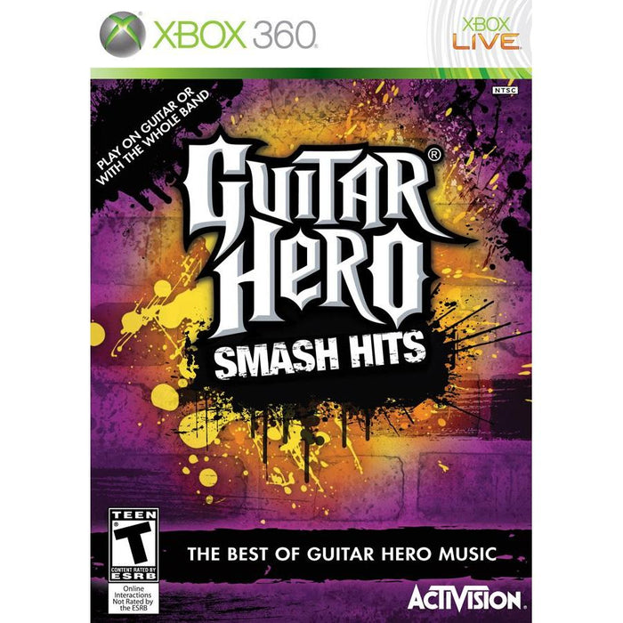 Guitar Hero Smash Hits (Xbox 360) - Just $0! Shop now at Retro Gaming of Denver
