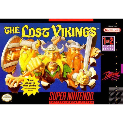 The Lost Vikings (Super Nintendo) - Premium Video Games - Just $0! Shop now at Retro Gaming of Denver