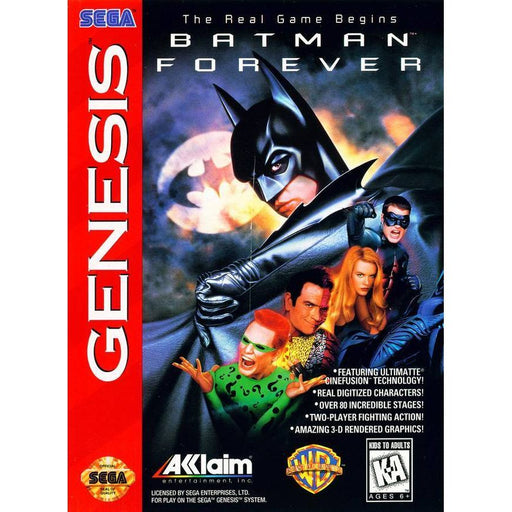 Batman Forever (Sega Genesis) - Just $0! Shop now at Retro Gaming of Denver