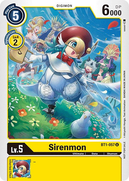 Sirenmon [BT1-057] (Winner Pack Double Diamond) [Release Special Booster Promos] - Just $0.09! Shop now at Retro Gaming of Denver